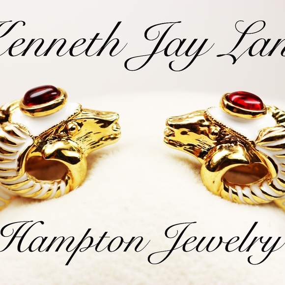 🏆 BOOKPIECE Kenneth Jay Lane Ram's Head Bracelet - Picture 4 of 16